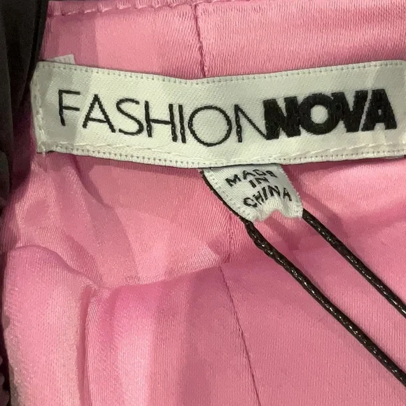 Fashion Nova Bow Pink Long Maxi Formal Glove XL - Picture 5 of 7